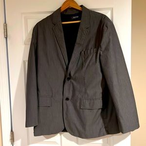 Kenneth Cole gray pinstripe suite